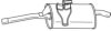 AKS DASIS SG44638 End Silencer